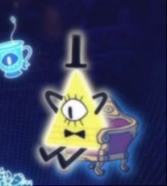 High Quality Content Bill Cipher Blank Meme Template