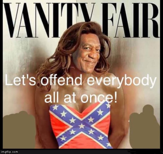 Caitlyn jenner lost the cover spot  | image tagged in bill cosby | made w/ Imgflip meme maker