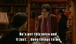 He's got this voice and it just... does things to me | image tagged in gifs | made w/ Imgflip video-to-gif maker
