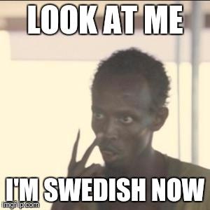 Look At Me Meme | LOOK AT ME; I'M SWEDISH NOW | image tagged in memes,look at me,The_Donald | made w/ Imgflip meme maker