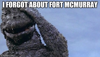 I FORGOT ABOUT FORT MCMURRAY | made w/ Imgflip meme maker