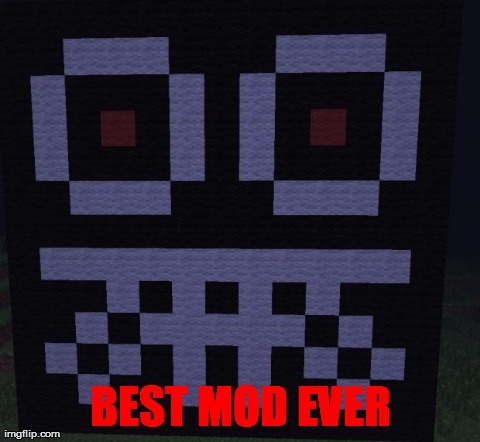 BEST MOD EVER | image tagged in wolfenmaus | made w/ Imgflip meme maker