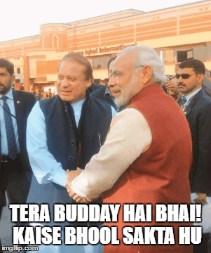 TERA BUDDAY HAI BHAI! KAISE BHOOL SAKTA HU | image tagged in gifs | made w/ Imgflip images-to-gif maker