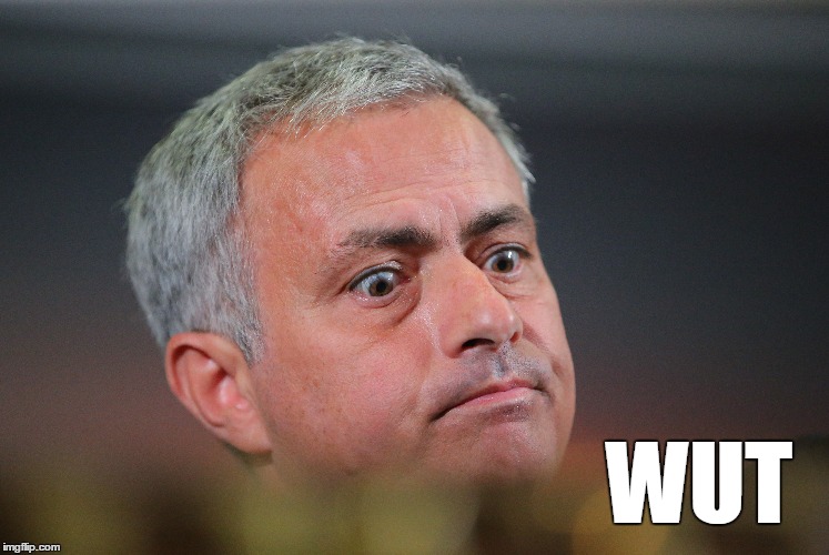 WUT | image tagged in jose mourinho,wut | made w/ Imgflip meme maker