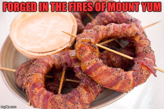 FORGED IN THE FIRES OF MOUNT YUM | made w/ Imgflip meme maker