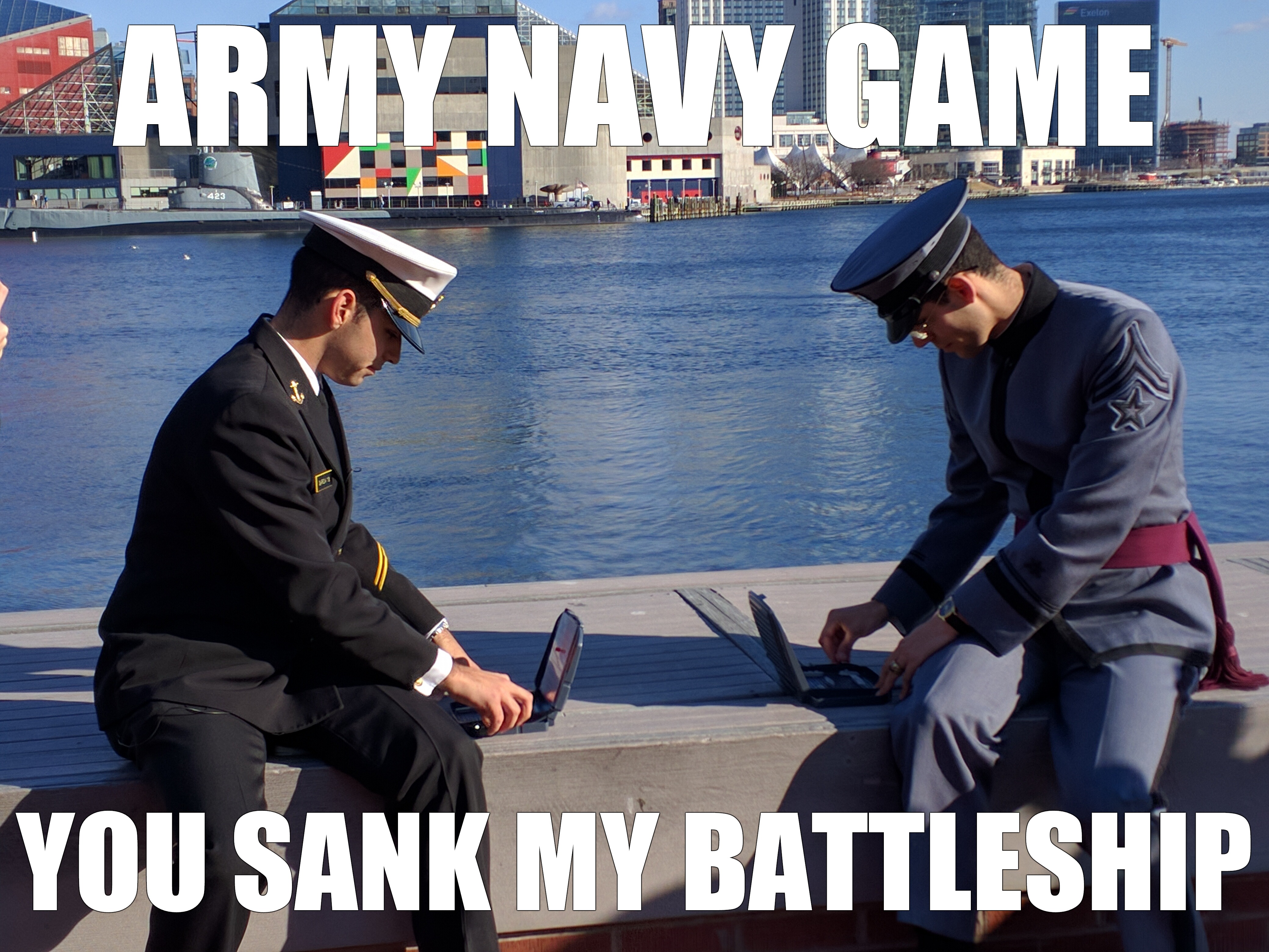 Army - Navy game.  As American as apple pie | ARMY NAVY GAME; YOU SANK MY BATTLESHIP | image tagged in memes,college football,army,navy,battleship,milton bradley | made w/ Imgflip meme maker