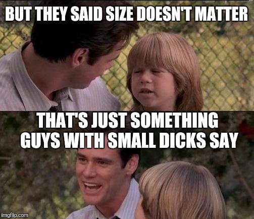 Size doesn t matter