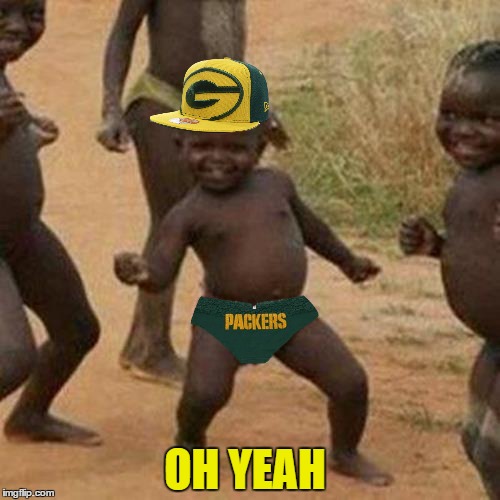 Packers Win NFC North Title! :D | OH YEAH | image tagged in memes,green bay packers,nfl,nfl memes,nfl football | made w/ Imgflip meme maker