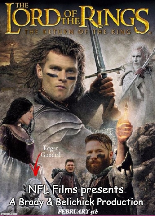 The Falcons are coming!  The Falcons are coming! | NFL Films presents; A Brady & Belichick Production | image tagged in super bowl,tom brady,bill belichick | made w/ Imgflip meme maker