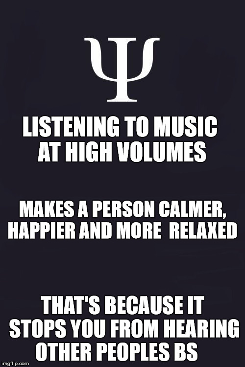 how to be happy  | LISTENING TO MUSIC AT HIGH VOLUMES; MAKES A PERSON CALMER, HAPPIER AND MORE  RELAXED; THAT'S BECAUSE IT STOPS YOU FROM HEARING OTHER PEOPLES BS | image tagged in happy,music,keep calm,people,suck | made w/ Imgflip meme maker