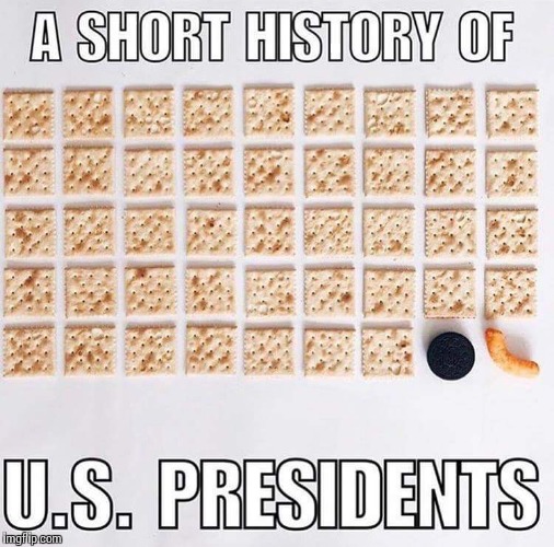 A short history of U.S. presidents. | . | image tagged in memes,funny,history,usa,president | made w/ Imgflip meme maker