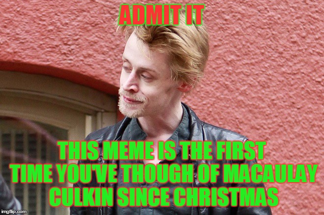 Career Alone | ADMIT IT; THIS MEME IS THE FIRST TIME YOU'VE THOUGH OF MACAULAY CULKIN SINCE CHRISTMAS | image tagged in mac gone whack,home alone,out of our thoughts,christmas in february,how does he make facial hair look so horrible | made w/ Imgflip meme maker