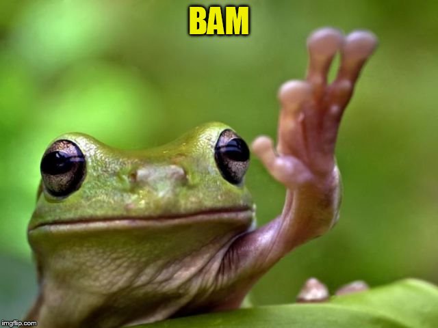 BAM | made w/ Imgflip meme maker