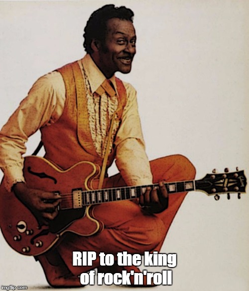 90 years is a long-ass time. | RIP to the king of rock'n'roll | image tagged in meme,chuck berry,chuck berry duck walk | made w/ Imgflip meme maker