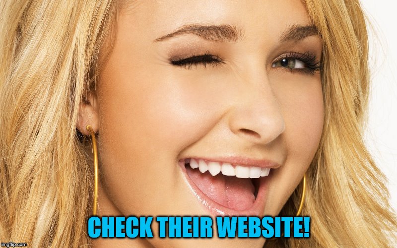 CHECK THEIR WEBSITE! | made w/ Imgflip meme maker