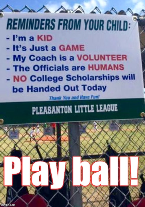 Opening Day's Tomorrow! Good Luck To All Your Teams! | Play ball! | image tagged in memes,baseball | made w/ Imgflip meme maker