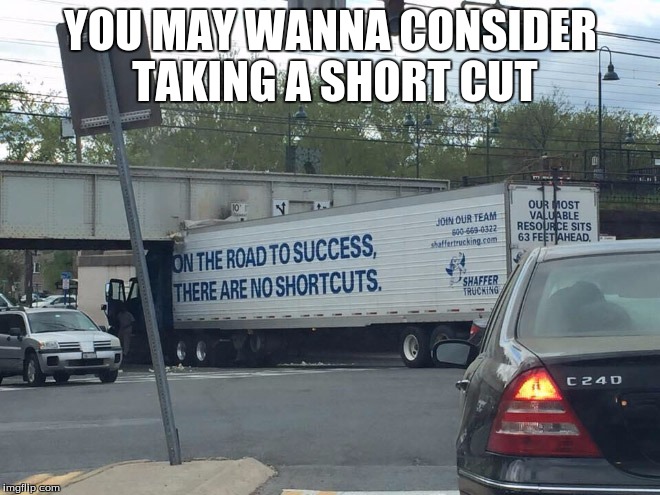 On the way to my way to the movies, and saw this | YOU MAY WANNA CONSIDER TAKING A SHORT CUT | image tagged in wtf | made w/ Imgflip meme maker