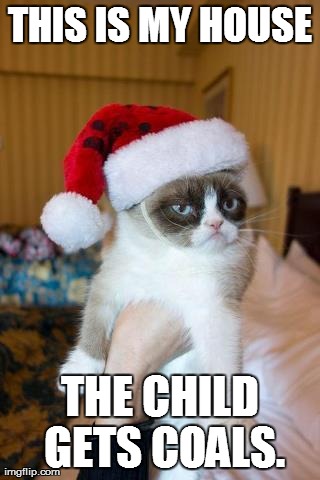 Grumpy Cat Christmas Meme | image tagged in memes,grumpy cat,christmas | made w/ Imgflip meme maker