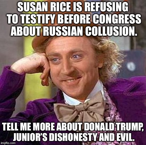 The light flipped on, now the cockroaches are starting to scatter. | SUSAN RICE IS REFUSING TO TESTIFY BEFORE CONGRESS ABOUT RUSSIAN COLLUSION. TELL ME MORE ABOUT DONALD TRUMP, JUNIOR’S DISHONESTY AND EVIL. | image tagged in 2017,susan rice,russians,collusion,donald trump jr,congress | made w/ Imgflip meme maker