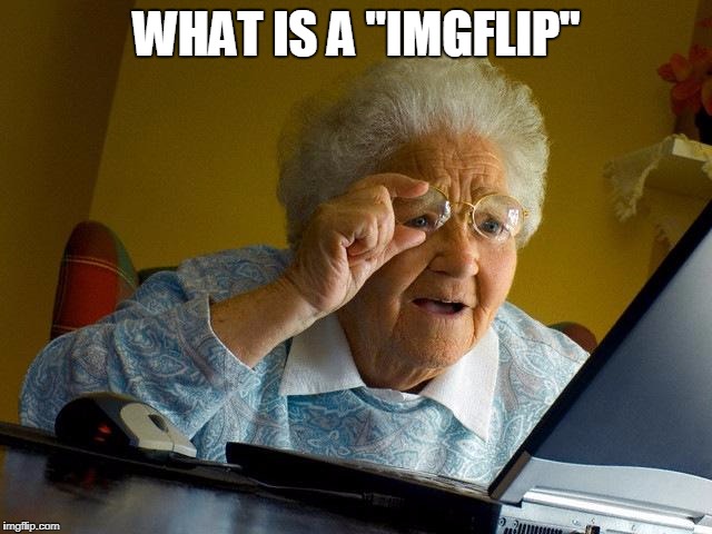 Meh, can't really think of a name. | WHAT IS A "IMGFLIP" | image tagged in memes,grandma finds the internet,funny,question,grandma,confusion | made w/ Imgflip meme maker