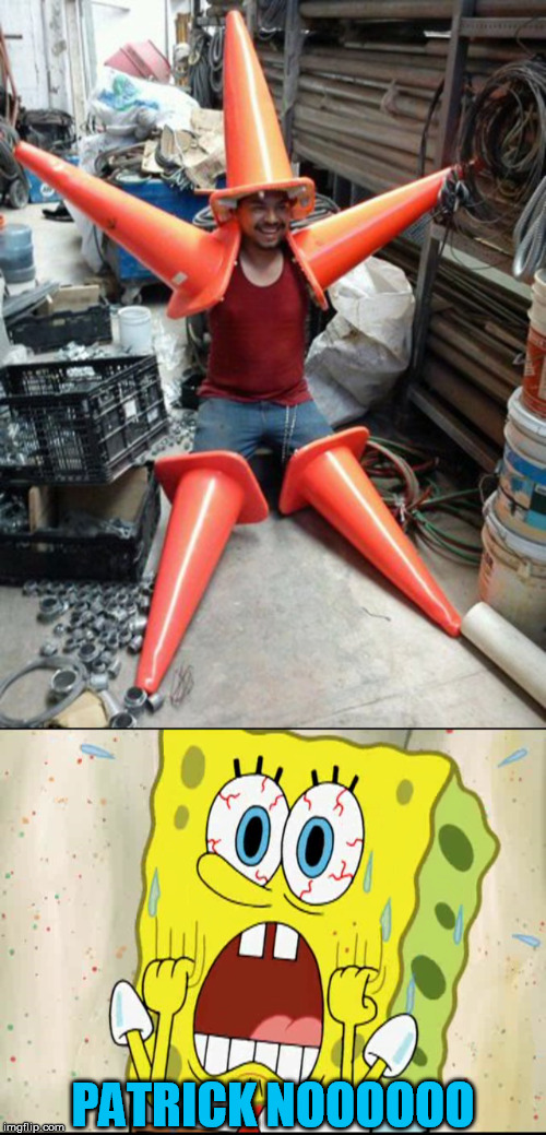 PATRICK NOOOOOO | image tagged in spongebob,patrick star | made w/ Imgflip meme maker