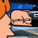 Fry Not Sure Car Version meme