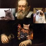 Galileo and furry friends | I LIKE CATS; IS THERE A PROBLEM? | image tagged in galileo,funny,memes,cats,animals,humor | made w/ Imgflip meme maker
