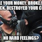 Bane Batman Bromance | image tagged in bane batman bromance,memes,bane,batman | made w/ Imgflip meme maker