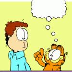 Garfield comic vacation meme