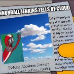 Grandpa Simpson Old Man Yells At Cloud Blank Template Imgflip