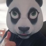 Panda Thumbs Up template