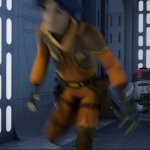 Dude Running From The Floating Dude Rebels Edition template