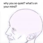 what's going on in your mind template