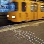 Hopscotch And Get Ran Over By A Train template