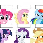 Pony reaction template