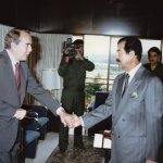 Bob Dole and Saddam Hussein template