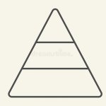 Pyramid blank - three levels template