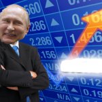 Putin stock market template