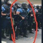Riot police template