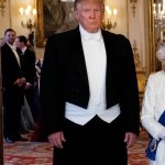 Trump in a tuxedo template