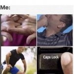 caps lock template