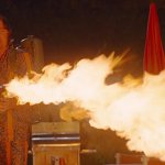 Once Upon a Time in Hollywood Leonardo DiCaprio Flame Thrower template