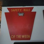 Safety Rule of the Week template