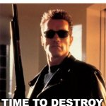 I guess i'm a robot. | WHEN YOU FAIL THE RECAPTCHA TEST; TIME TO DESTROY
HUMANITY | image tagged in terminator 2 | made w/ Imgflip meme maker