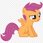 Scootaloo confused template