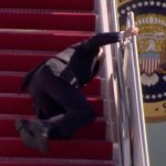 Joe Biden Falling UP The Stairs template
