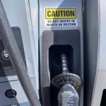 Gas pump sign template