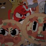 Gumball angry people template