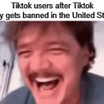 Stay Mad Tiktok Users. | Tiktok users after Tiktok finally gets banned in the United States: | image tagged in gifs,tiktok sucks,tiktok,stay mad,crying | made w/ Imgflip video-to-gif maker