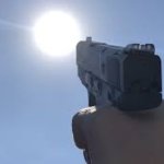 firing a gun at the sun template